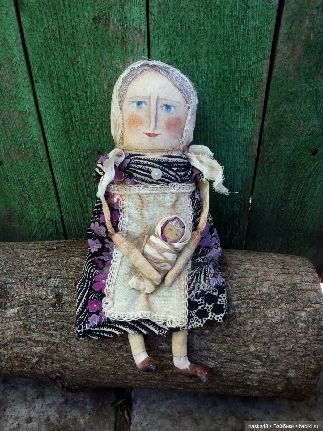 Нянечка — Авторские текстильные куклы: Вальдорфские (фото 9)