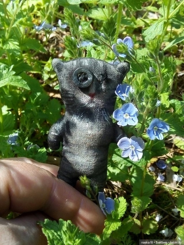 Мой друг, кот — Авторские текстильные куклы: Вальдорфские (фото 8)