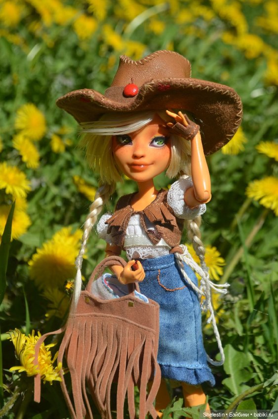 Пони-мания! : Эппл Джек — ООАК и репейнт игровых кукол: Bratz