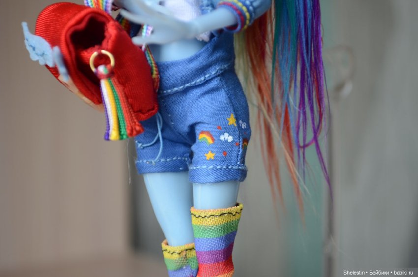 Пони-мания! : Радуга Дэш — ООАК Monster High и Ever After High: репейнт (фото 3)