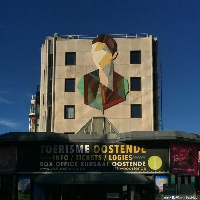 Деревянные граффити от Стефана Де Крока (Stefan De Croock) (фото 9)