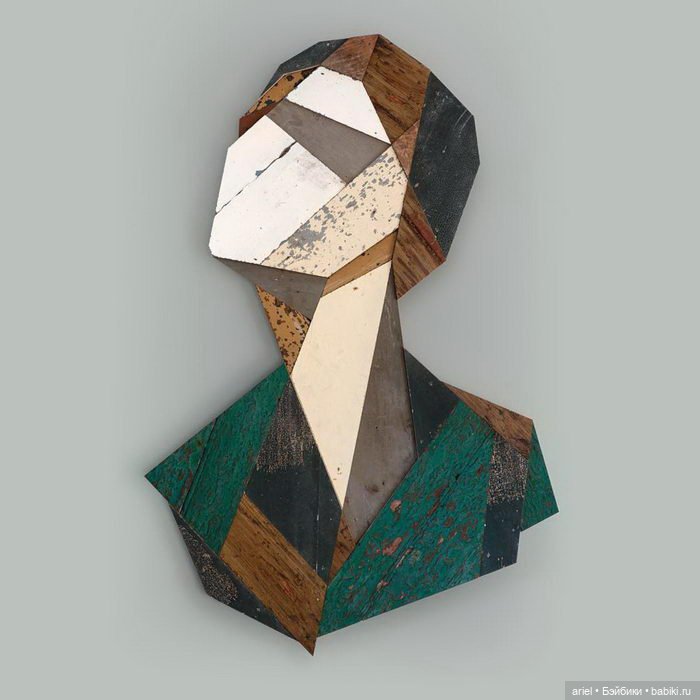 Деревянные граффити от Стефана Де Крока (Stefan De Croock) (фото 6)