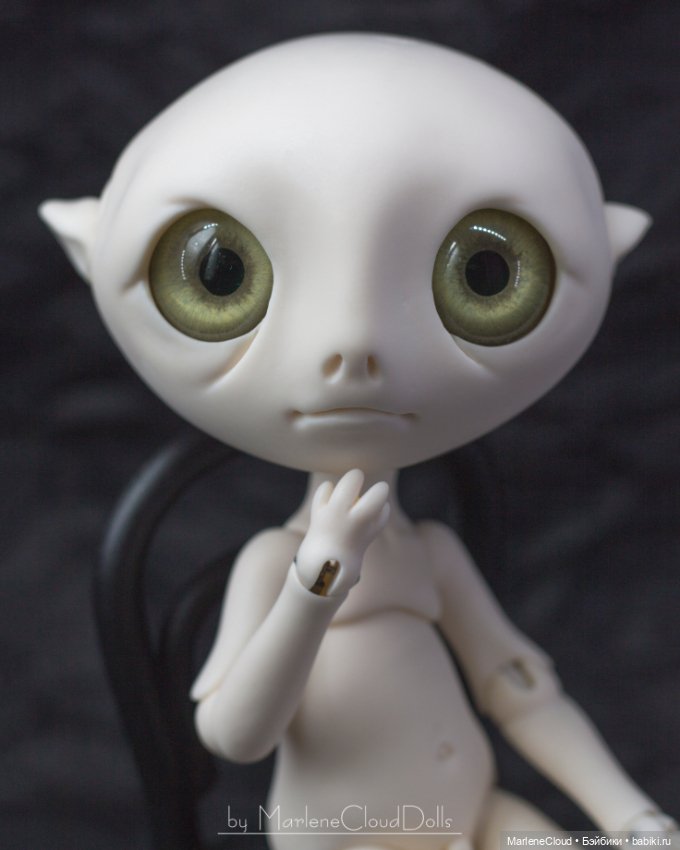 Изгой с особыми глазами — Авторские шарнирные куклы своими руками: лепка (фото 9)