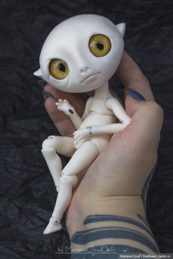 Изгой с особыми глазами — Авторские шарнирные куклы своими руками: лепка