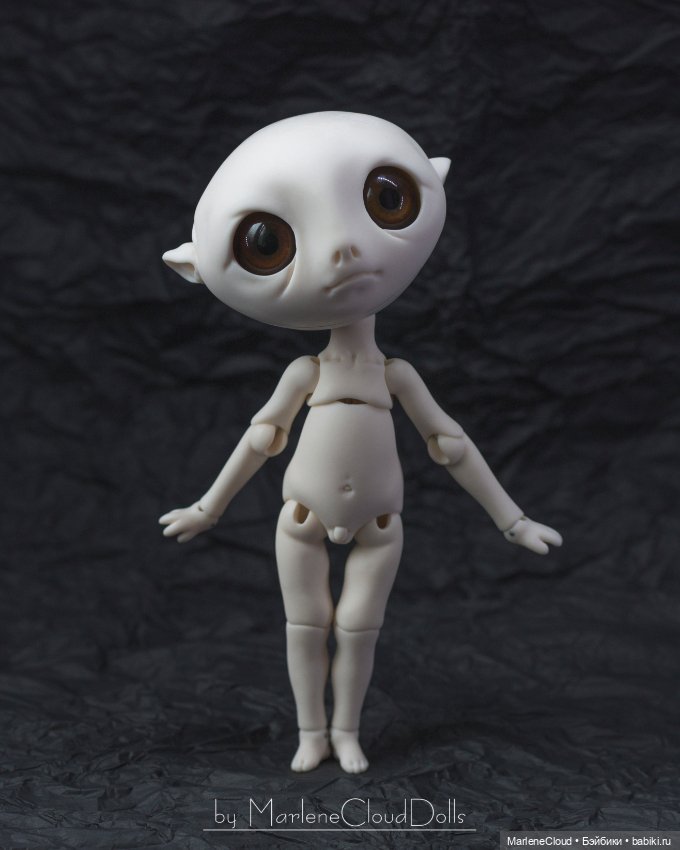 Изгой с особыми глазами — Авторские шарнирные куклы своими руками: лепка (фото 7)