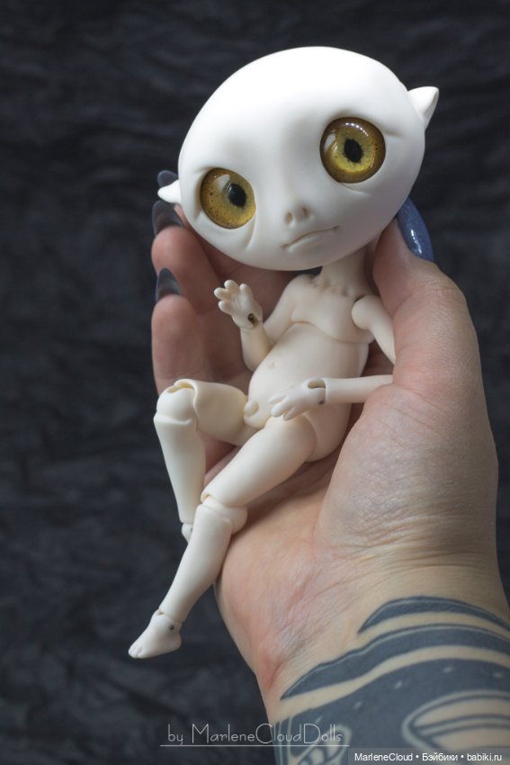 Изгой с особыми глазами — Авторские шарнирные куклы своими руками: лепка