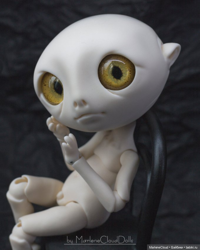 Изгой с особыми глазами — Авторские шарнирные куклы своими руками: лепка