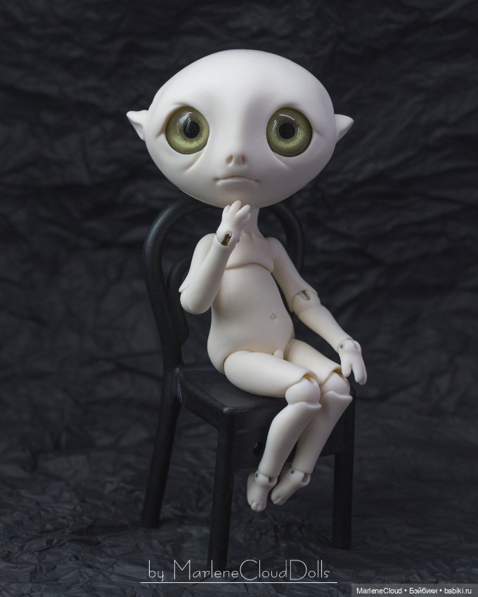 Изгой с особыми глазами — Авторские шарнирные куклы своими руками: лепка (фото 8)