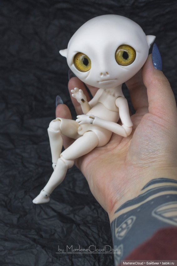 Изгой с особыми глазами — Авторские шарнирные куклы своими руками: лепка
