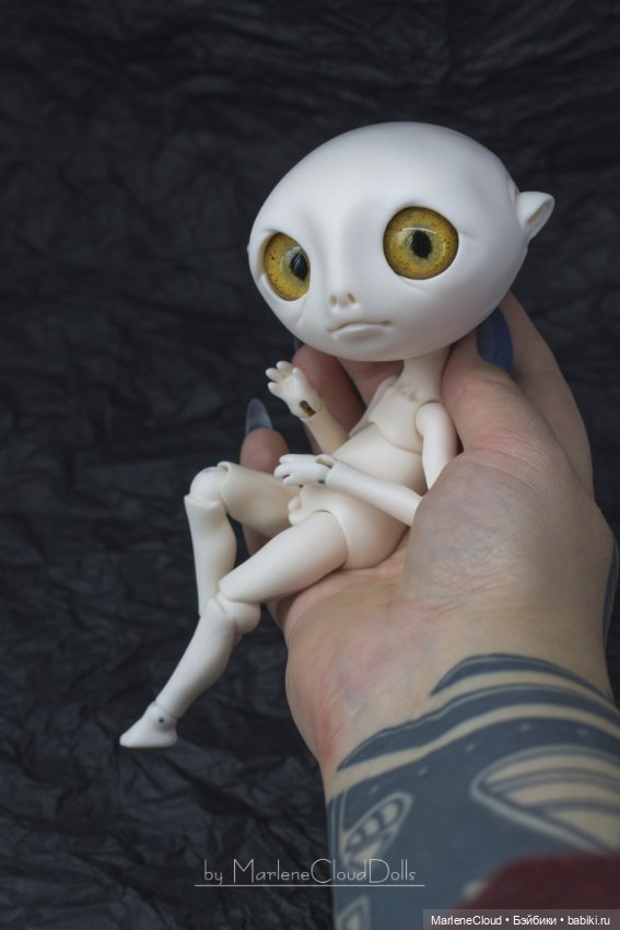 Изгой с особыми глазами — Авторские шарнирные куклы своими руками: лепка