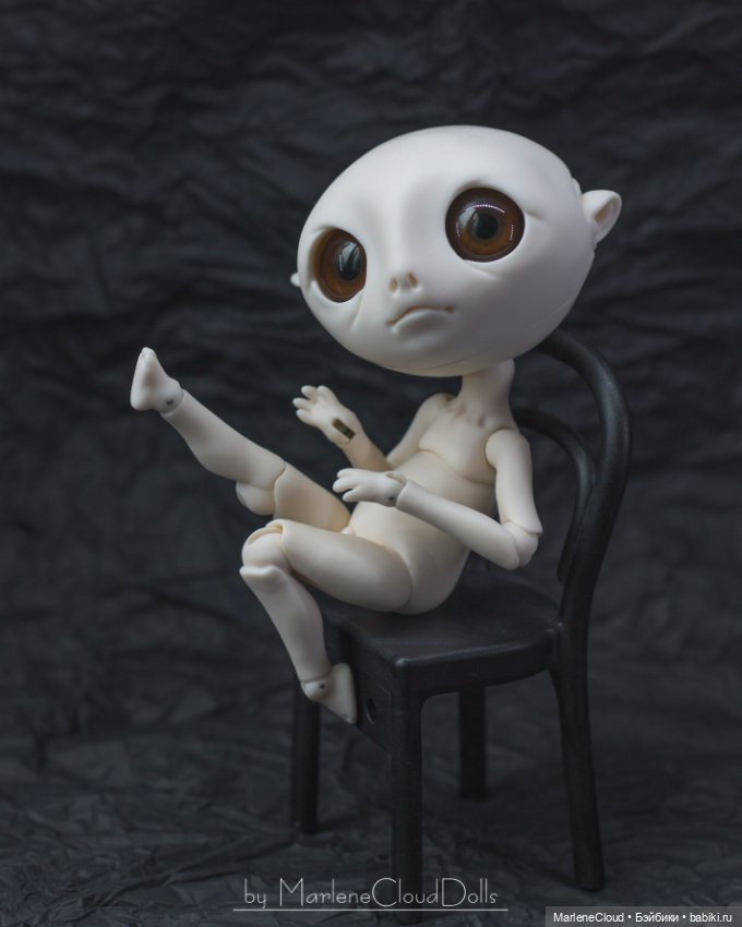 Изгой с особыми глазами — Авторские шарнирные куклы своими руками: лепка (фото 5)