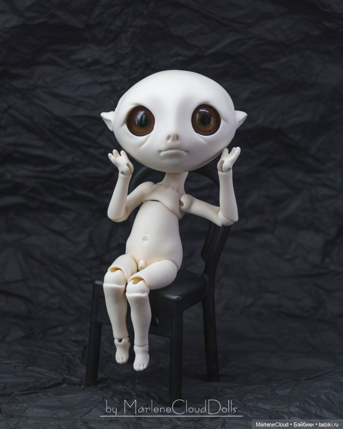 Изгой с особыми глазами — Авторские шарнирные куклы своими руками: лепка (фото 2)