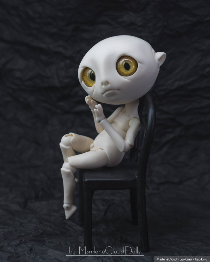 Изгой с особыми глазами — Авторские шарнирные куклы своими руками: лепка (фото 10)
