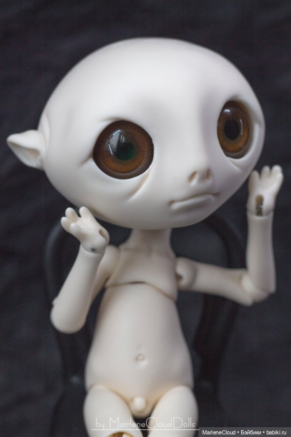 Изгой с особыми глазами — Авторские шарнирные куклы своими руками: лепка (фото 4)