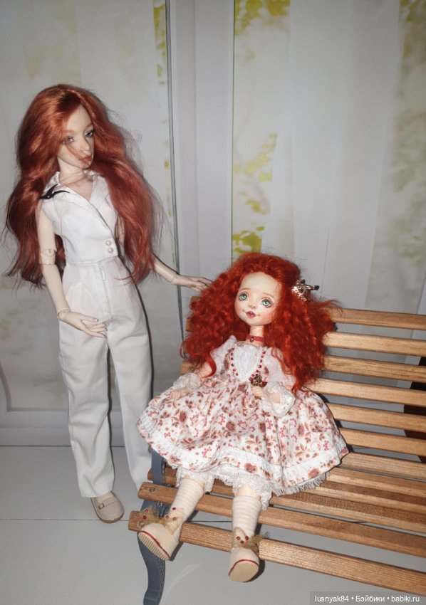 Рыжули разных техник — Домашние фото авторских кукол: личные коллекции