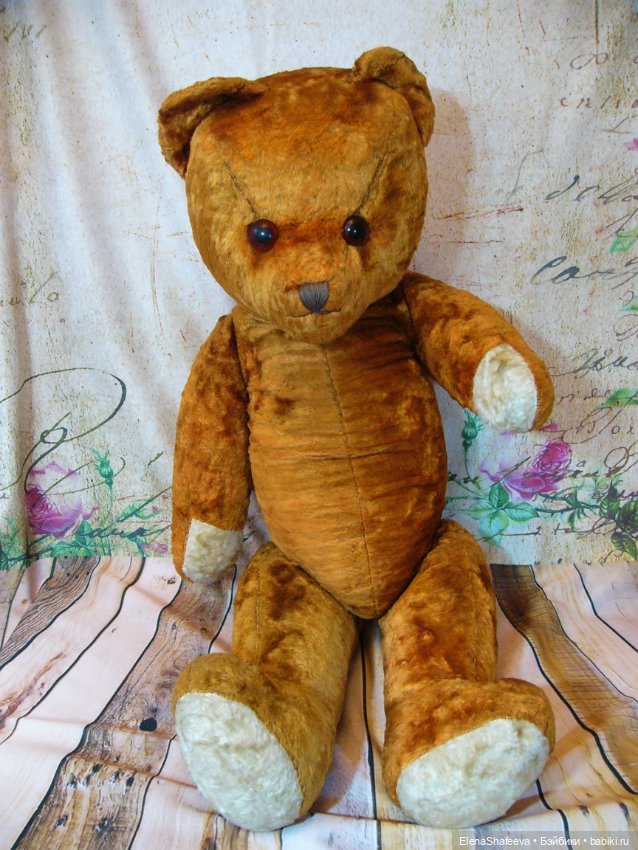 Моя коллекция антикварных медведей