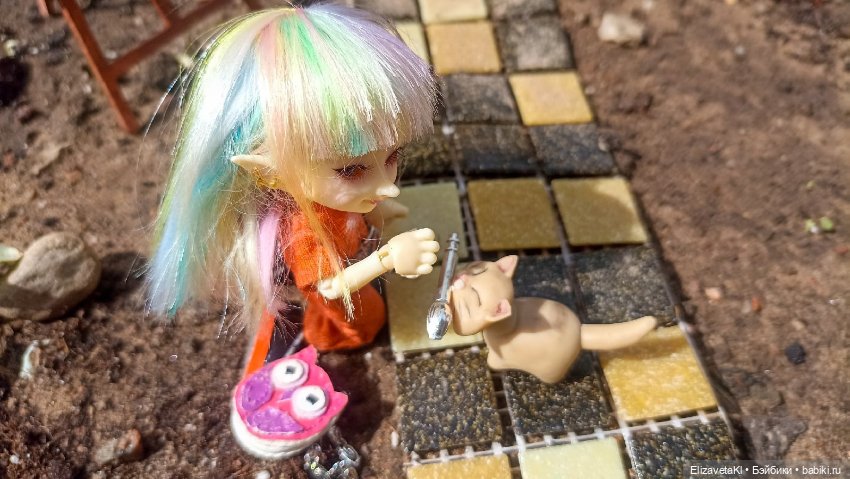 Краска. Realpuki. 163 — Фотоистории с куклами BJD (БЖД): сериалы (фото 5)