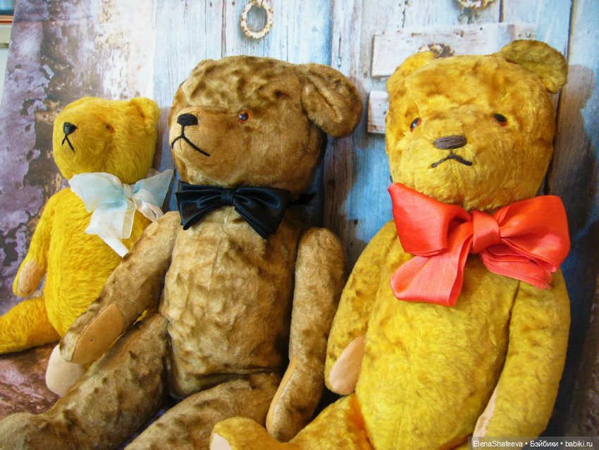 Моя коллекция антикварных медведей (фото 2)