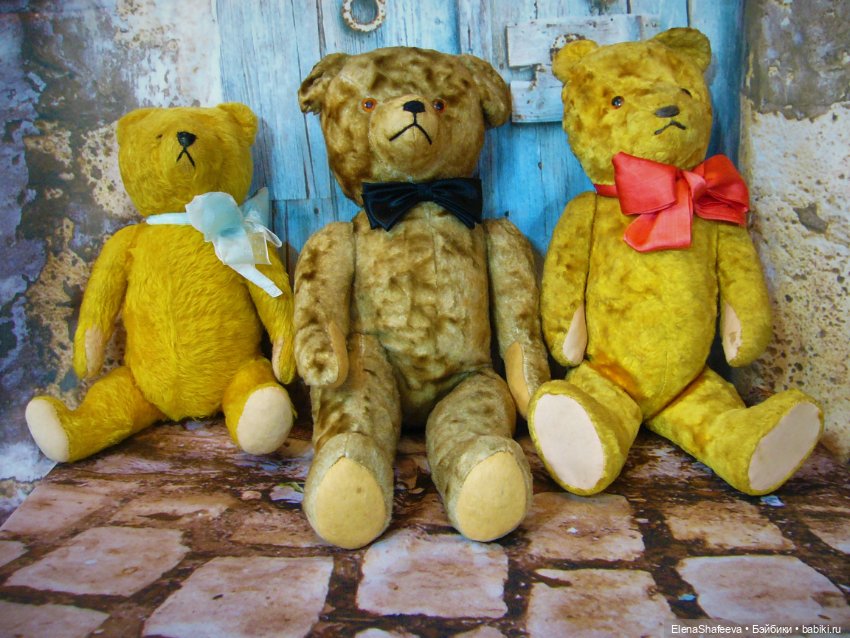 Моя коллекция антикварных медведей (фото 8)