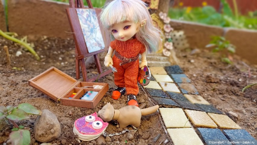 Краска. Realpuki. 163 — Фотоистории с куклами BJD (БЖД): сериалы