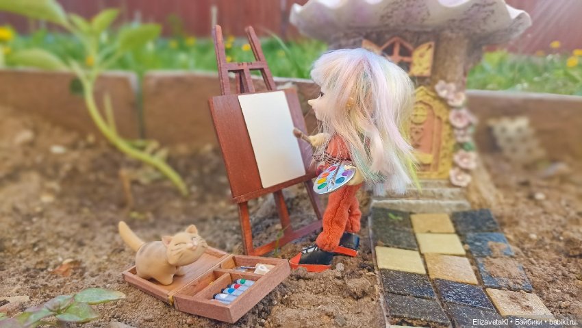 Краска. Realpuki. 163 — Фотоистории с куклами BJD (БЖД): сериалы (фото 8)