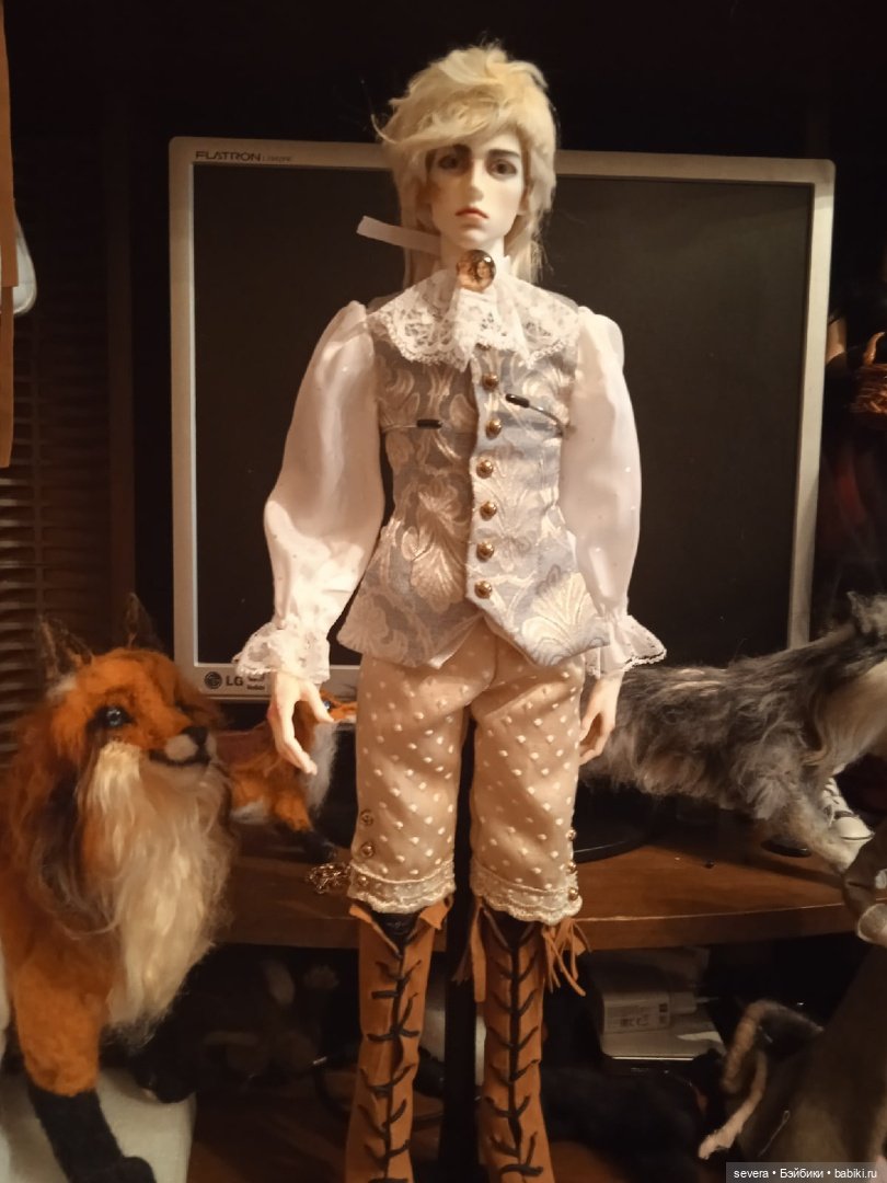 Новая работа любимого мастера. мои куклы