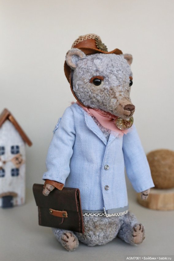 Мишка Тедди "Дипломат" — Авторские мишки Тедди и друзья: фото (фото 10)