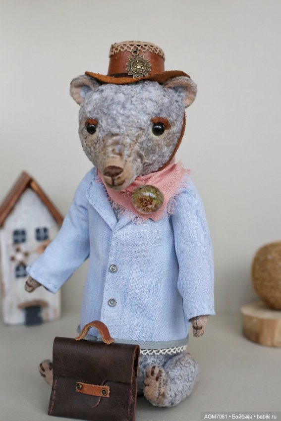 Мишка Тедди "Дипломат" — Авторские мишки Тедди и друзья: фото (фото 2)