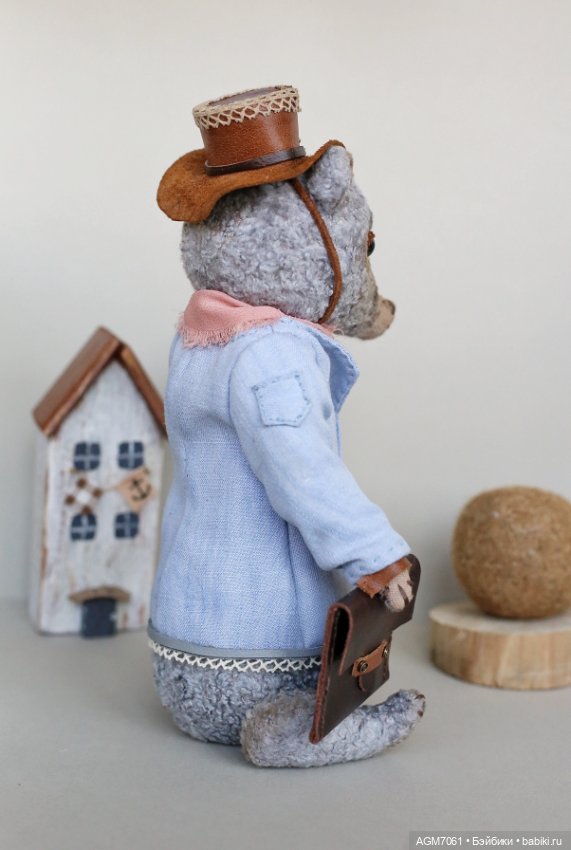 Мишка Тедди "Дипломат" — Авторские мишки Тедди и друзья: фото (фото 3)