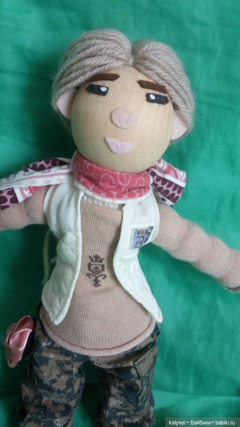 Юнилке, огород и размышления о куклах