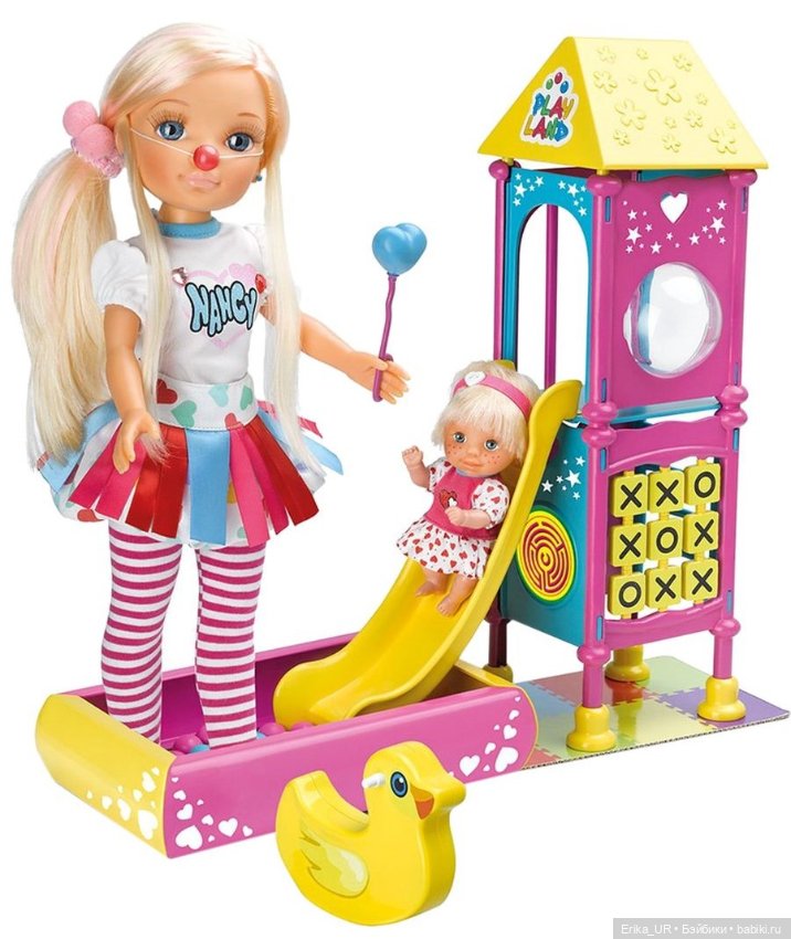 Перепись КуклоНаселения. Энси, Famosa, mini sister-Nancy, made-in-Spain, из-набора-игровая-площадка