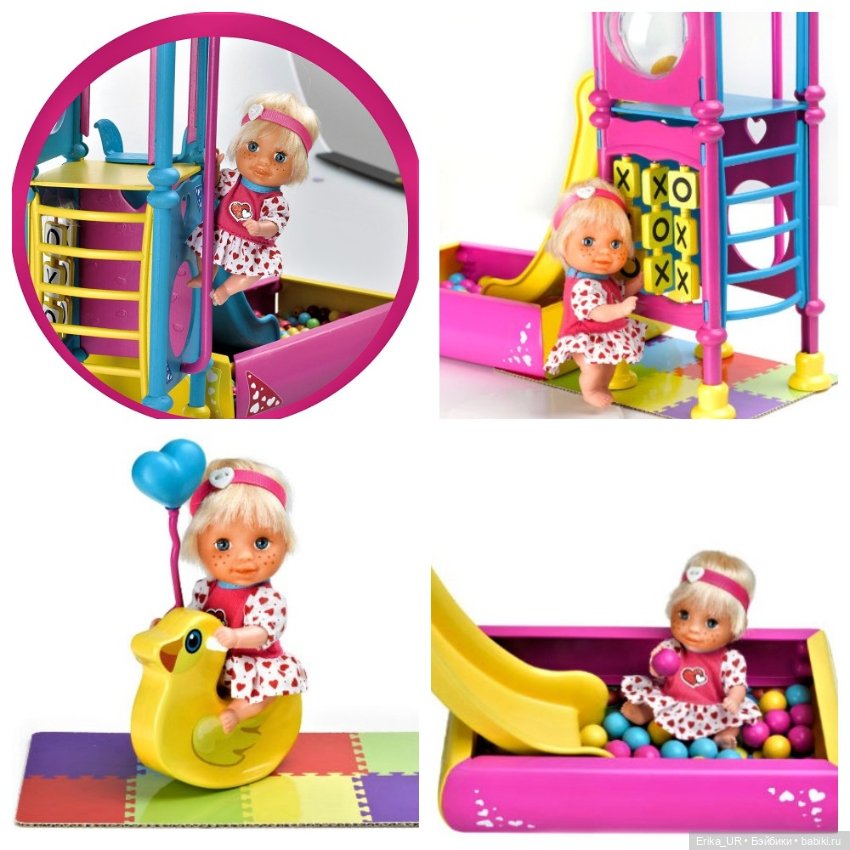 Перепись КуклоНаселения. Энси, Famosa, mini sister-Nancy, made-in-Spain, из-набора-игровая-площадка