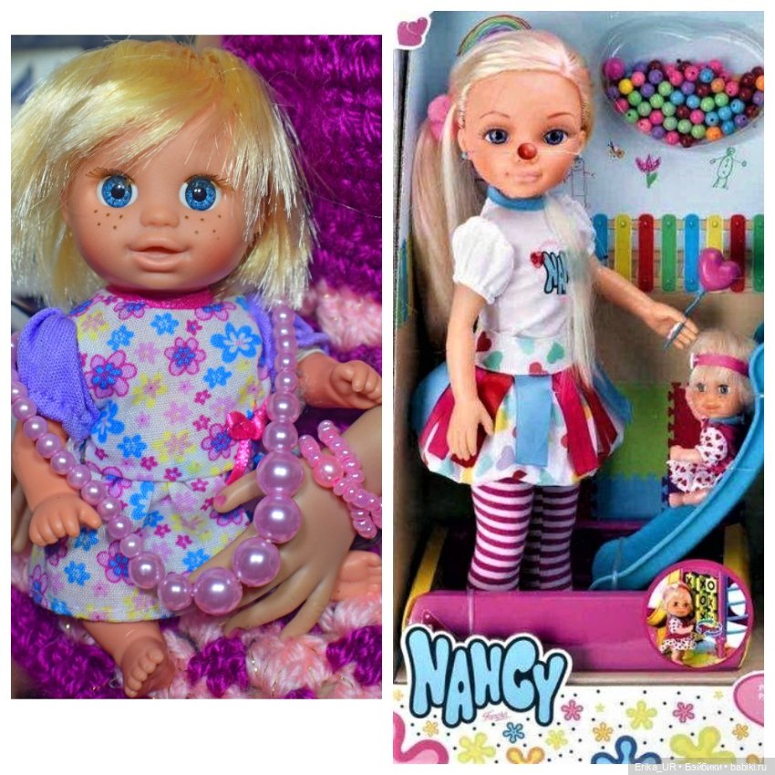 Перепись КуклоНаселения. Энси, Famosa, mini sister-Nancy, made-in-Spain, из-набора-игровая-площадка