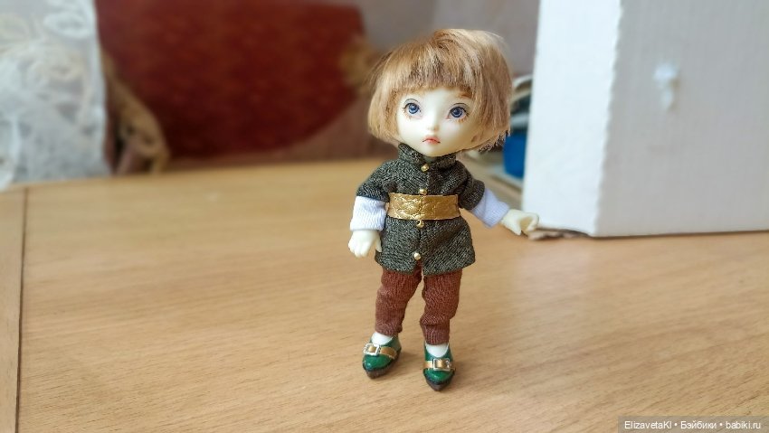 Наряд для эльфа — Одежда и обувь для кукол BJD (БЖД): 1/3 (фото 4)