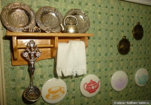 Экскурсии по моему кукольному особнячку Часть 3 " Кухня" (фото 4)