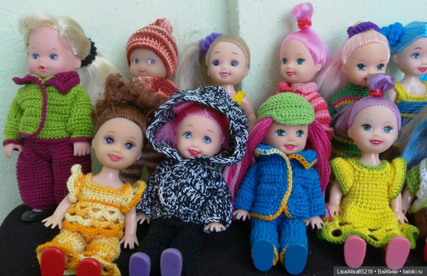 Моя коллекция маленьких куколок
