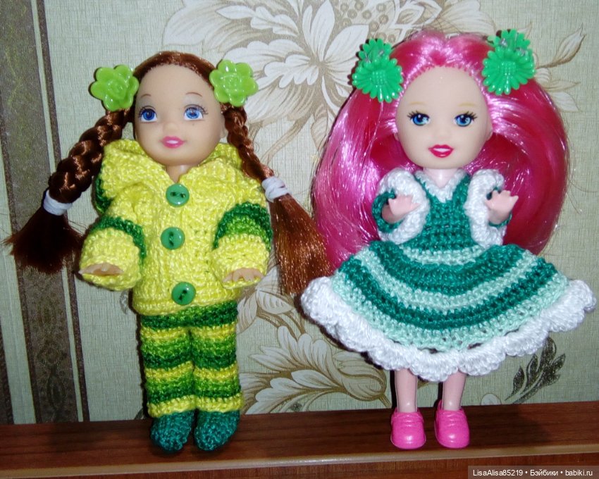 Моя коллекция маленьких куколок
