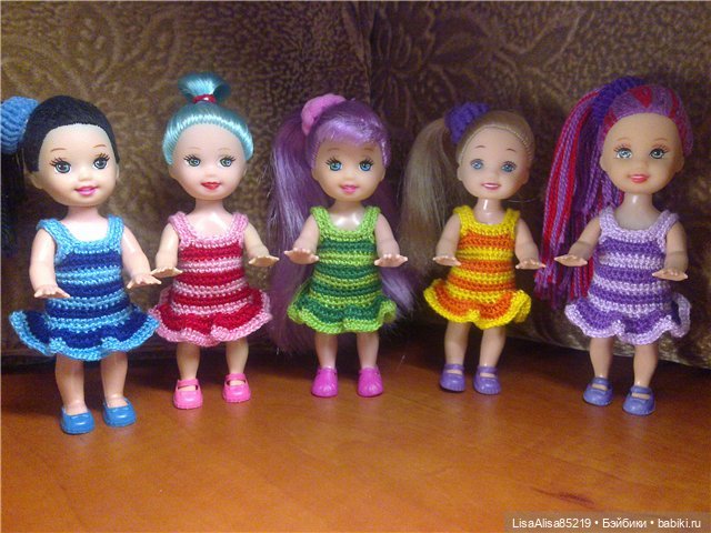 Моя коллекция маленьких куколок