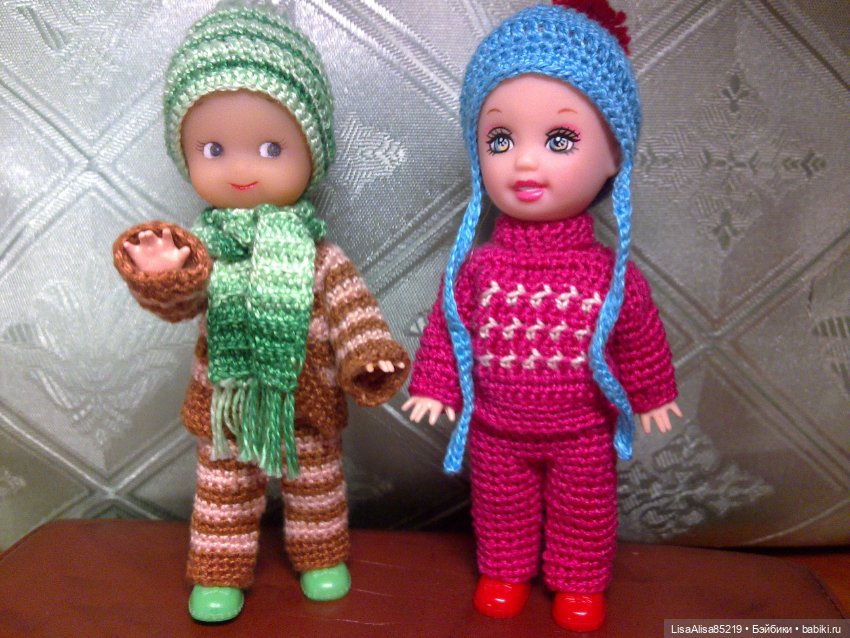 Моя коллекция маленьких куколок