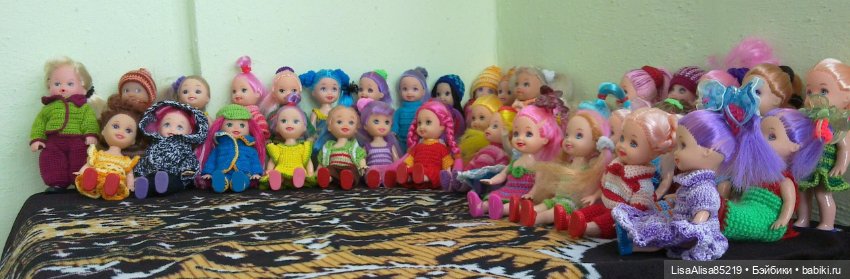 Моя коллекция маленьких куколок