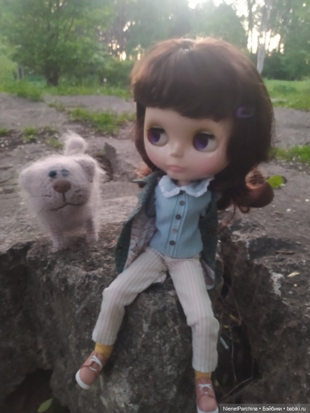 Диана и Васька, Прогулка — Куклы Blythe TBL (ТБЛ) и аналоги: Блюх