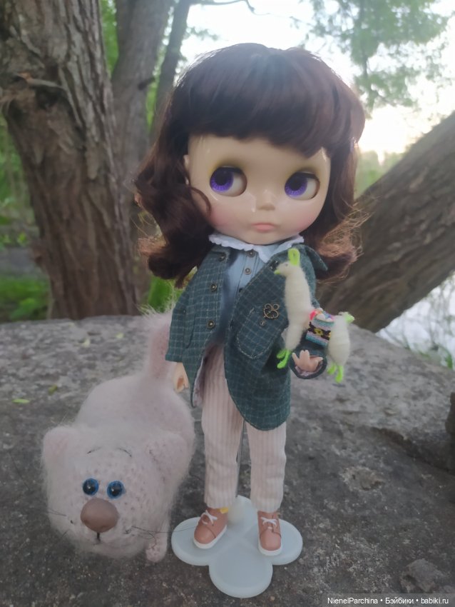 Диана и Васька, Прогулка — Куклы Blythe TBL (ТБЛ) и аналоги: Блюх