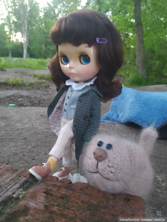 Диана и Васька, Прогулка — Куклы Blythe TBL (ТБЛ) и аналоги: Блюх (фото 4)