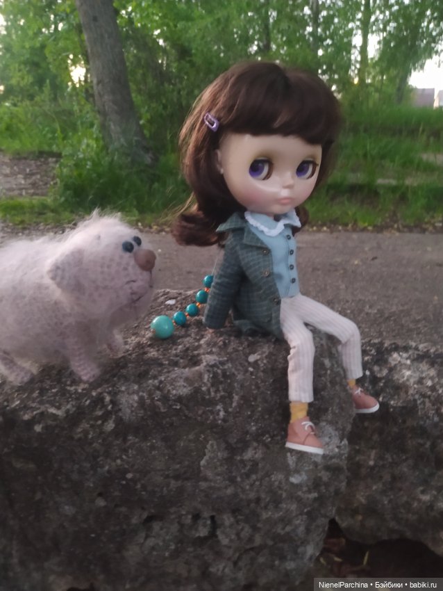 Диана и Васька, Прогулка — Куклы Blythe TBL (ТБЛ) и аналоги: Блюх