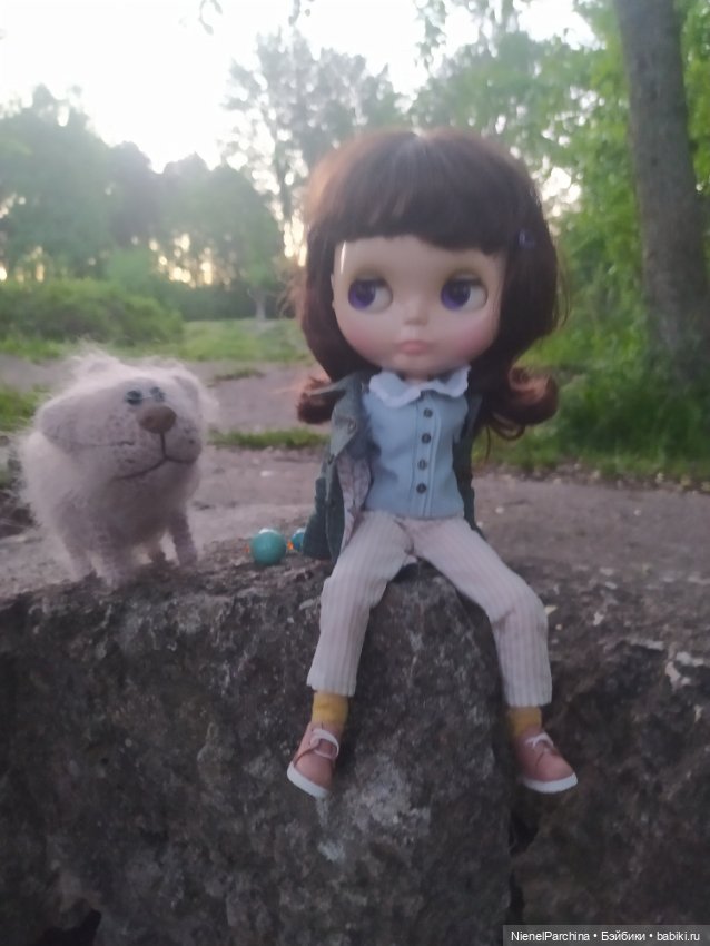 Диана и Васька, Прогулка — Куклы Blythe TBL (ТБЛ) и аналоги: Блюх