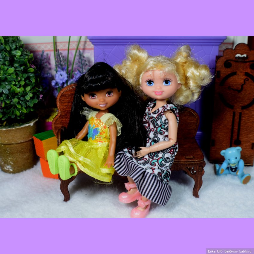 Перепись КуклоНаселения. 2 mini dolls Kelly-Club, lemonhead, Mattel, 2003