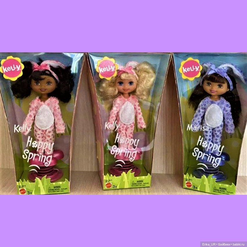 Перепись КуклоНаселения. 2 mini dolls Kelly-Club, lemonhead, Mattel, 2003