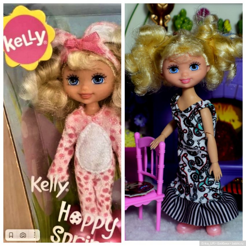 Перепись КуклоНаселения. 2 mini dolls Kelly-Club, lemonhead, Mattel, 2003
