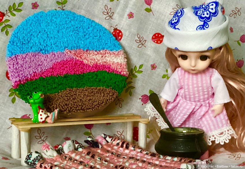 Коврик-дорожка или играем в Бабу-Ягу (фото 4)