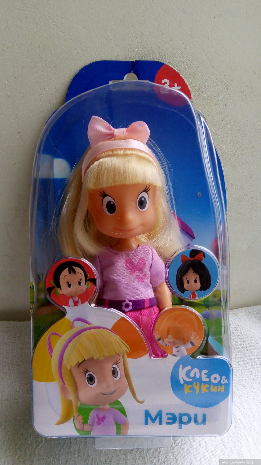 Куколка от Карапуз Мэри по мультсериалу "Клео и Кукин"
